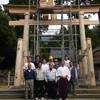 鳥居建替工事　施工中